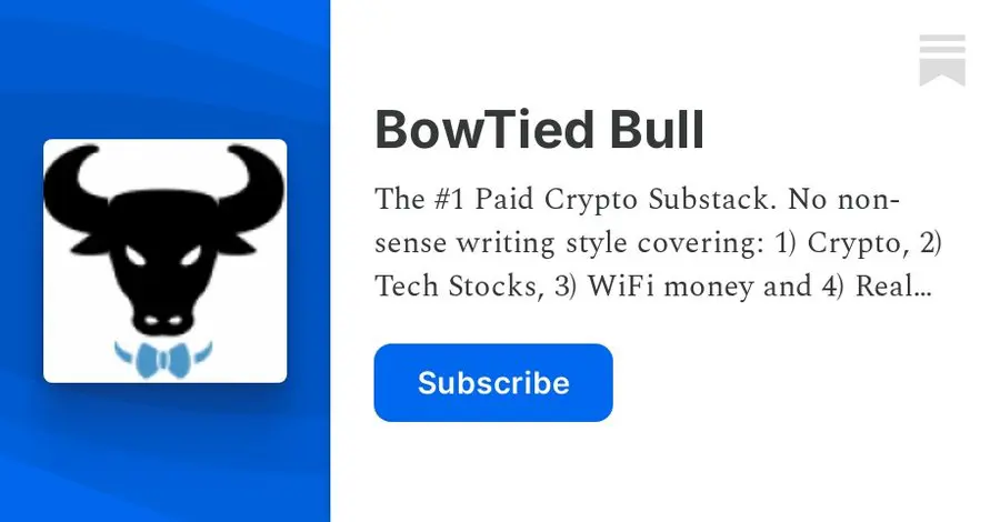 BowTied Bull: subscribe on Substack